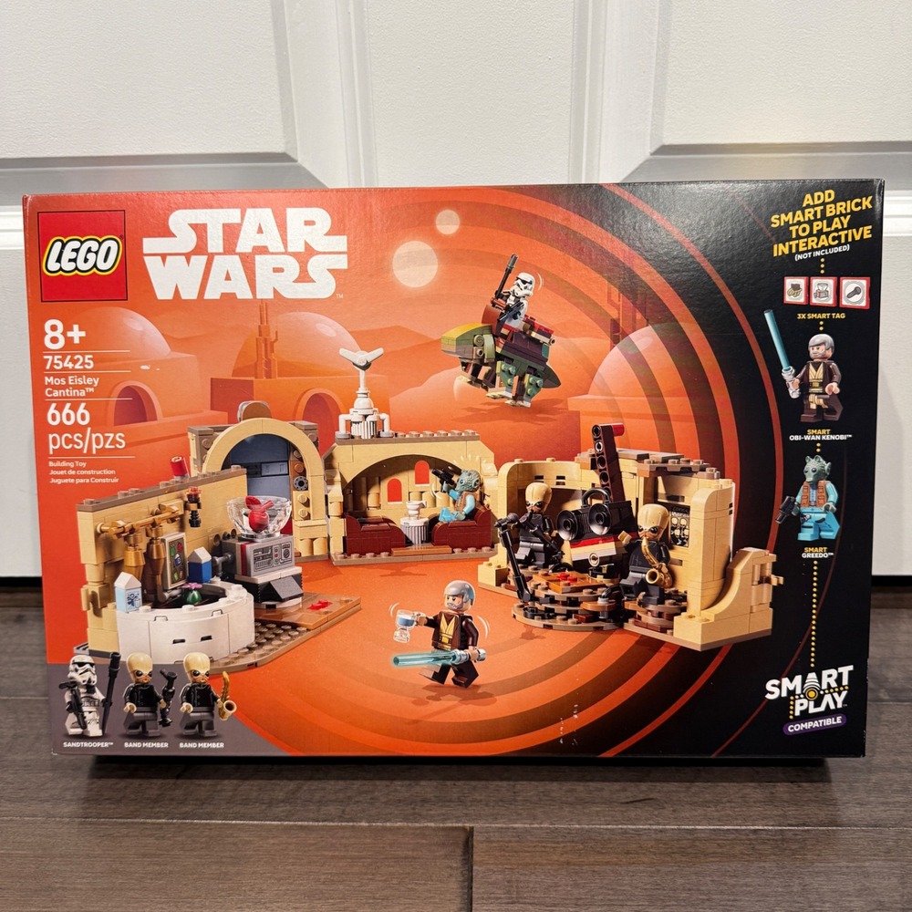 LEGO Star Wars Mos Eisley Cantina 75425 Building Toy 666 Pcs New